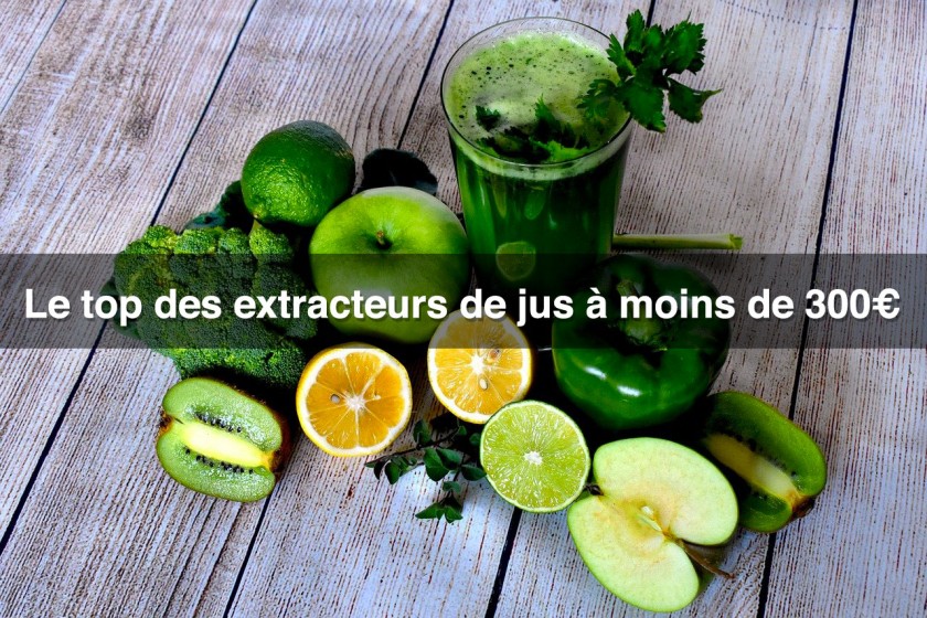 Comparatif des meilleurs extracteurs de jus à moins de 300€