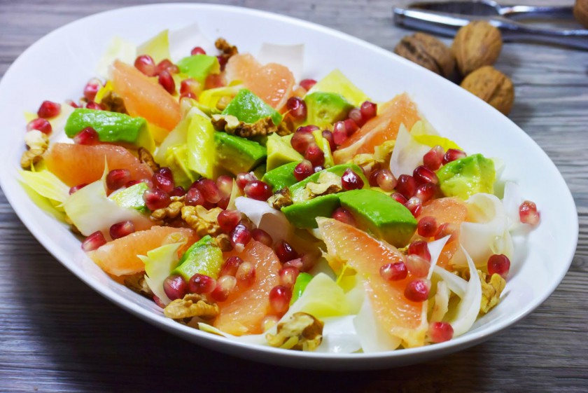 Réaliser une salade pleine de vitamines et nutriments pour l'hiver